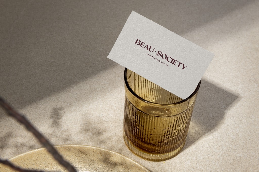 Carte de visite Beau Society